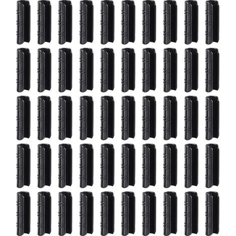 Serre Tuyau Tube Film Clip Clips Bâtiments de Jardin Plante Plastique Film Net Tuyau Fixe Connecteur Accessoires Outils Serre pour Serre de Jardin Tunnel Surface Bâches 25mm Serre Clips (1/5)