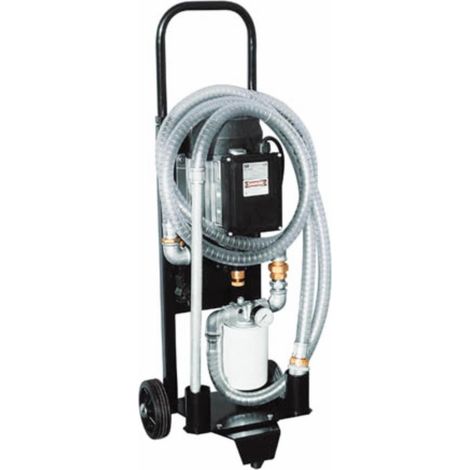 Station de décontamination Depuroil - Transvasement et filtration (1/3)