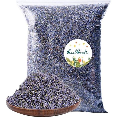 Lavender Dried Flowers - 250 G - Natural Fragrant Lavender Buds For Sachets - Aromatic Herbal Filler For Home Storage And Crafts (1/5)