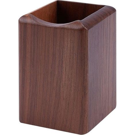Porte-stylo - YYV - Bois - 70x70x99 mm - Design élégant - Parallélépipède rectangle (1/4)