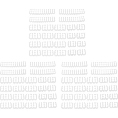 72 peignes blancs pour câbles gainés de PC jusqu'à 3,4 mm, carte mère 24/8/6 broches (1/3)