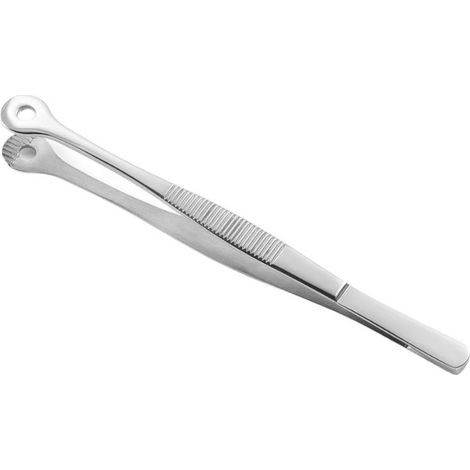 Pince à épiler de cuisine à bouts ronds 305 mm - Hendi 680193 (1/5)