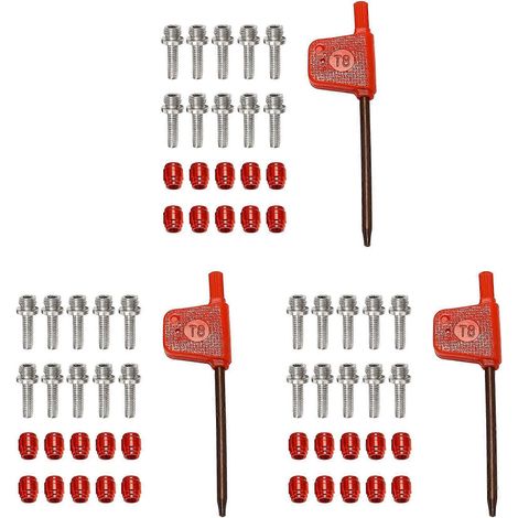 30 jeux d'aiguilles et d'embouts olive pour freins à disque hydrauliques de vélo, compatibles avec le style SRAM A-Majig. (1/5)
