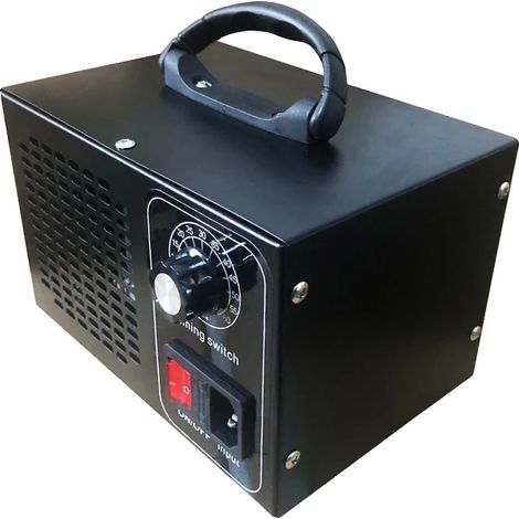 Générateur d'ozone, purification de l'air haute efficacité, fonctionnement silencieux, 60g 220v (1/2)