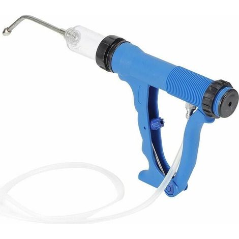 MUMU 20ml Continuously Adjustable Practical Syringe for Farm Animals Sheep Goats Cattle (1/4)