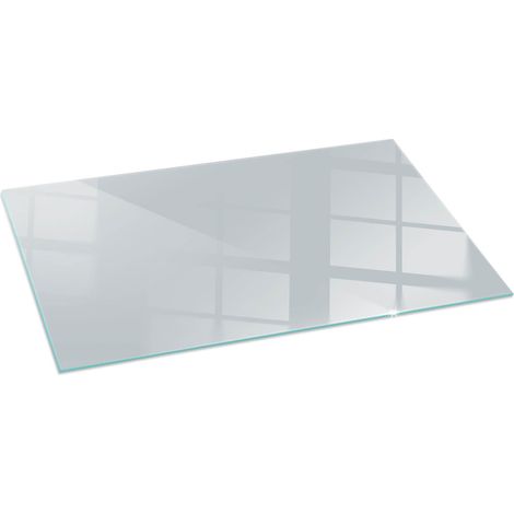 Kaminbodenplatte Funkenschutzplatte Für Kaminofen Glasplatte für Kamin Feuerfeste Farbe Grau 140x70 cm