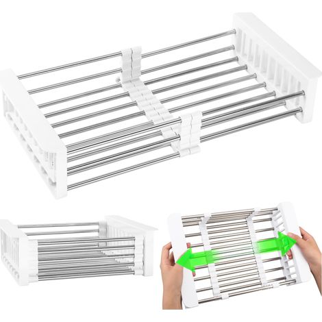 Scolapiatti bianco Ordos per lavello (1/5)