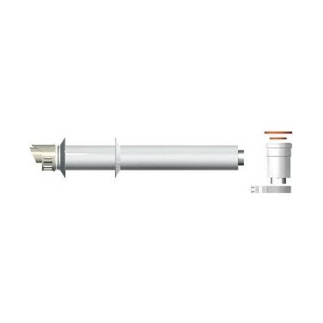 Kit d'échappement coaxial démarrant vt l.1000 pour condensation