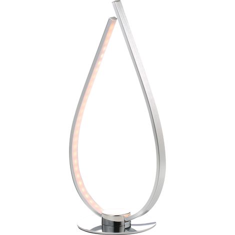 lampe de bureau-Lampadaire intelligent connecté BT RGB LED D C5V 12W – Design goutte d'eau – Contrôle par appli, commande linéaire, synchro musicale, timer 1h/2h/3h, 60 LED – Pour bureau, salon, chamb (1/5)