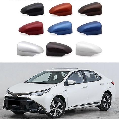 Passend für Toyota Levin Dual-Engine E (Baujahr 2019) + Rückspiegelgehäuse, Rückspiegelabdeckung, reflektierende Linse, Blinker – rechte Seite – Gehäuse unlackiert