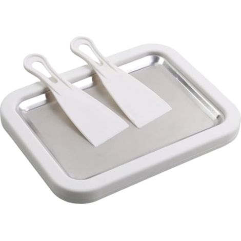 Machine A Glace En Acier Inoxydable Avec Refroidissement Rapide, Ustensile Compact 22,5 x 17,5 Cm Pour Creme Glacee (1/5)