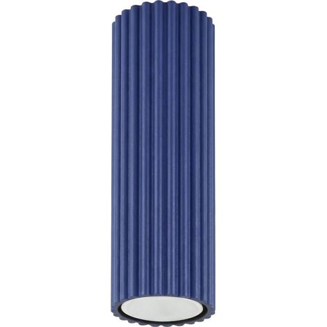 Plafonniers Karbon aluminium outremer 1xGU10 6.5cm Sollux (1/5)