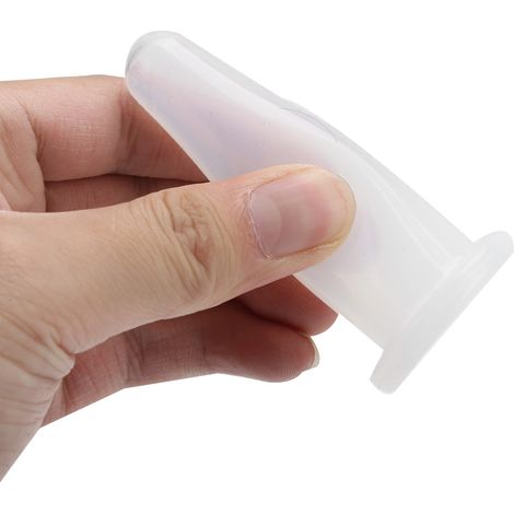 Set de Ventouses Silicone Beauté Corps et Visage - 4 Pièces Blanc: 2 Grand + 2 Petit (1/5)