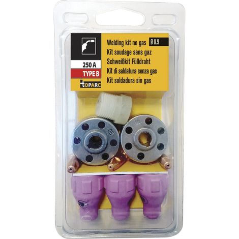 Kit de soudage sans gaz GYS 250 A, type B, référence 072343