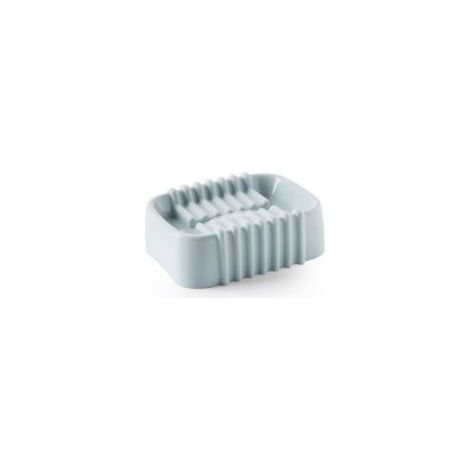 Portasapone blu, 12,59 x 54 cm, portasapone anti-accumulo d'acqua con funzione di drenaggio. - Crezuo