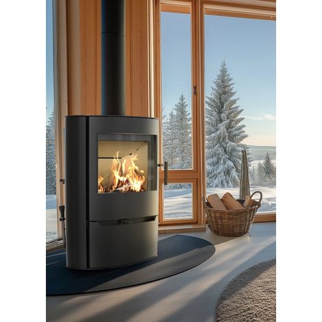 Poêle à bois Jonh ILDNORD RENVIK 10kW (1/3)