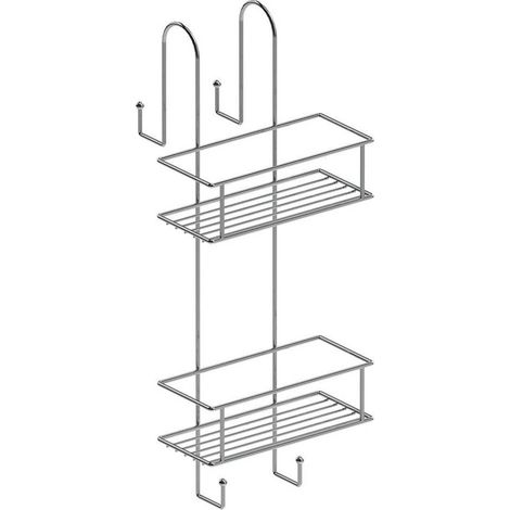 CESTELLO APPENDIBILE PER DOCCIA 'SPIDER' cm. 21 x 22,5 x h.54,5