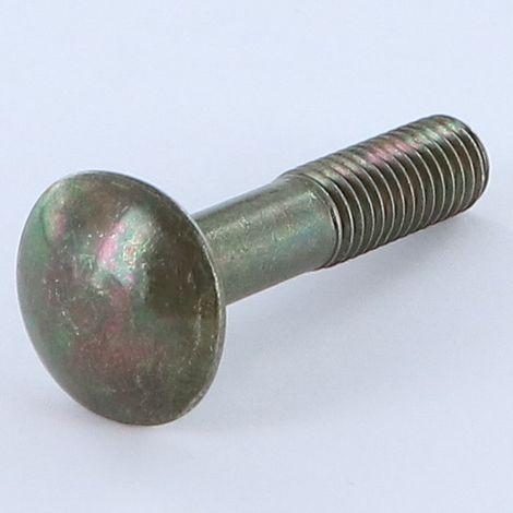 TRCC JAPY tête ronde collet carré M8X40 Filetage total acier bronze-1 pièce (1/3)