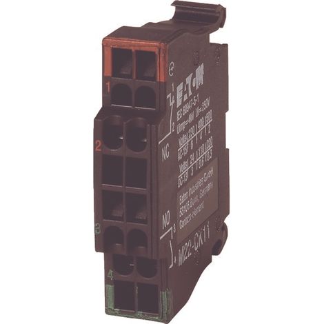 Kontaktelement M22-CK11 1Z 1R Montage am M22-A Adapter (1/4)