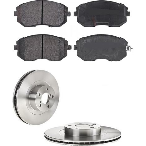 KIT FRENI ANTERIORI compatibile con SUBARU XV (GP) - DISCHI + PASTIGLIE OEM: P 78 013 / 17020 /SOSTITUZIONE DIRETTA/BASSA POLVERE/SILENZIOSO