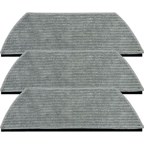 Almohadillas de microfibra para aspiradoras robot Shark AV2800ZE, repuestos lavables, aptas para todo tipo de suelos (paquete de 3). (1/5)