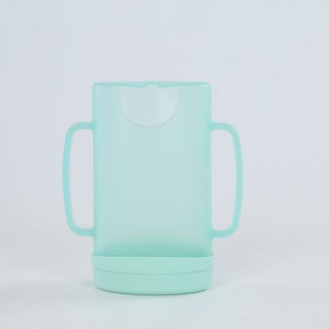 Kreativer Milchbecher für Kinder mit Griff, der Spritzer und Verschütten verhindert, sowie einem verbrennungs- und auslaufsicheren Becherhalter. (1/5)