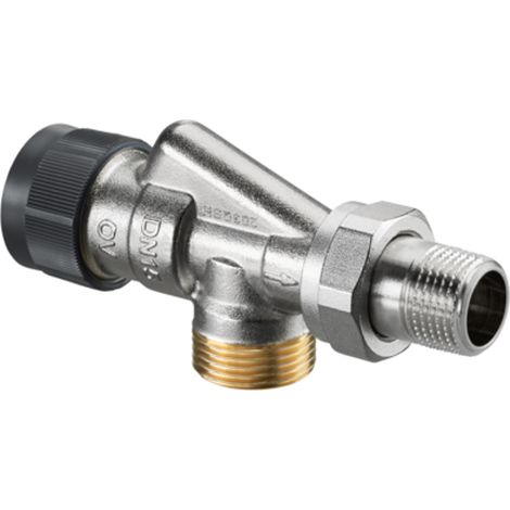OVENTROP Carcasa de válvula axial para módulo de regulación de temperatura de impulsión Regudis W-HTE y Regudis W-HTF con circuito de calefacción mixto, 9010316