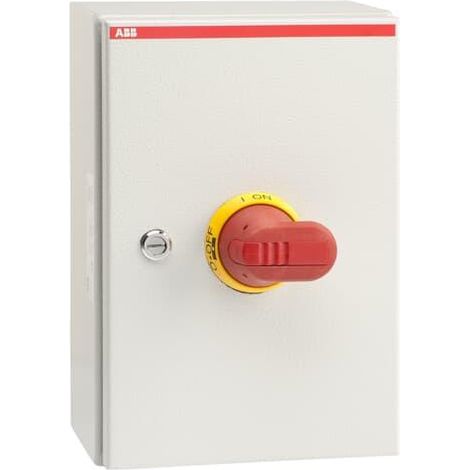 Coffret de Proximité métallique 100A 3P IP65 poignée R/J 1SCA022562R9080 ABB 918071