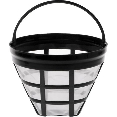 Filtre à café ou panier réutilisable en acier inoxydable pour machines à café, porte-filtres ou cafetière à filtre.-AquaForge (1/5)