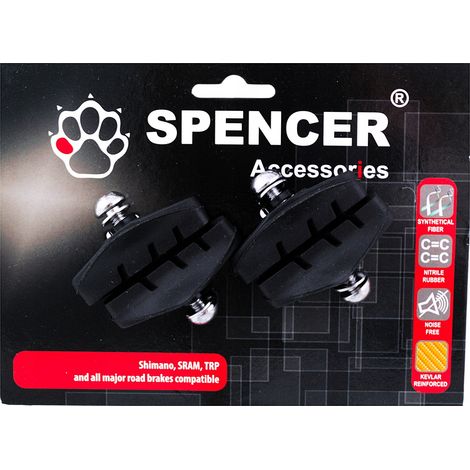 Compatible avec les plaquettes de frein et étriers de frein SPENCER, lot de 4 (1/3)