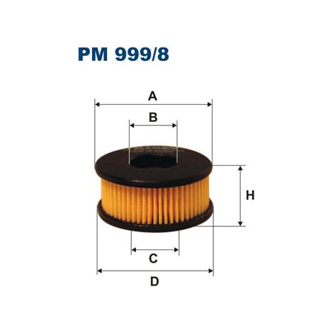 Kraftstofffilter PM999/8 Filtron