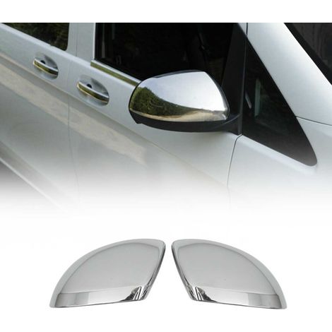 Mercedes Vito W447 2014 Rétroviseur - Coquilles chromées en ABS Chrome - 2 pièces
