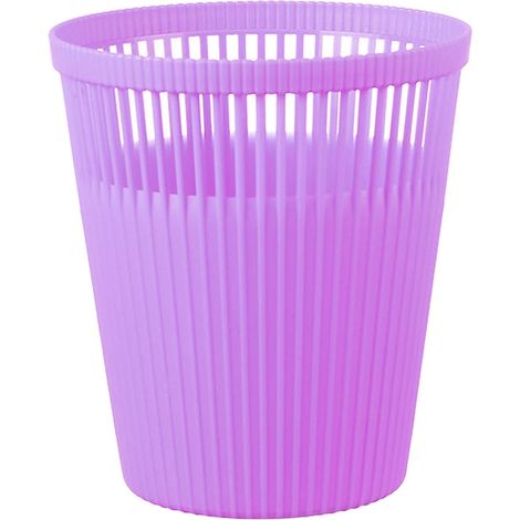 PORTE-CRAYONS DESIGN CREUX COMPACT LOOK ÉLÉGANT POUR LA SALLE D'ÉTUDE À DOMICILE BUREAU (Violet) (1/5)
