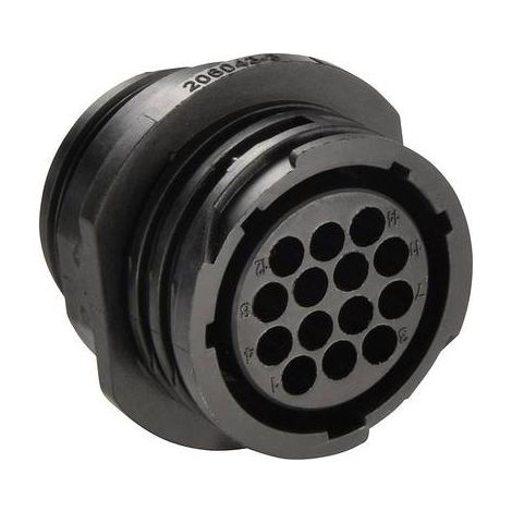 TE Connectivity 206043-3 Connettore circolare Presa dritta Tot poli: 14 Serie (connettore circolare): CPC 1 pz.