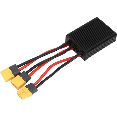 Convertisseur de décharge pour double batterie de vélo électrique, adaptateur de module parallèle double batterie 20 V-72 V 30 A (1/5)