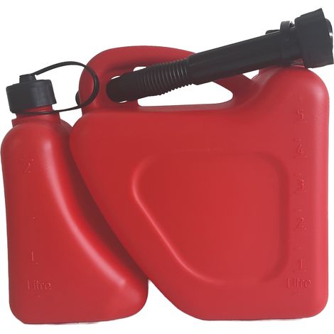 TANICA IN PLASTICA OMOLOGATA PER CARBURANTE DOPPIO USO lt. 2+5 5.00 pz