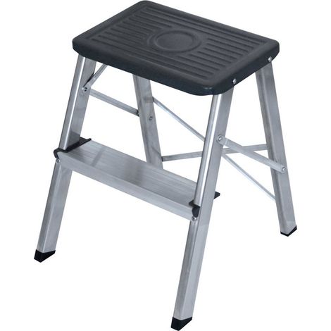 Taburete aluminio 2 peldaños homologado 102 altipesa