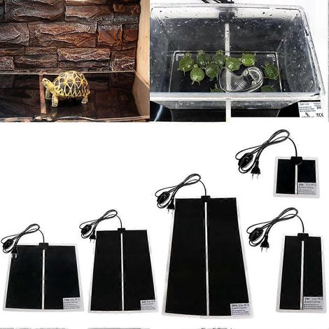 Tapis chauffant pour terrarium 5W 7W 14W 20W 28W pour tortues, serpents, lézards et araignées (1/4)