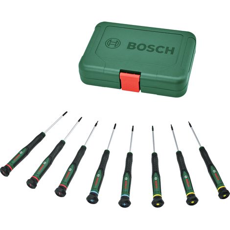 Bosch Hand Tools Precision Screwdriver Set 8-Piece 1600A02Z9M (1/4)