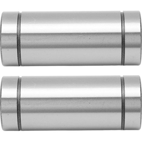 2 Pièces Roulement Linéaire Acier 20mm Alésage 32mm Extérieur 80mm Longueur LM20LUU pour Équipement Industriel (1/5)