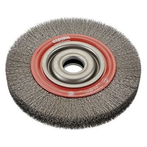 Cepillo circular acero de alambre ondulado con agujero multieje y filamento de Ø 0.30 mm (125x22x30 )  Osborn 9902532162