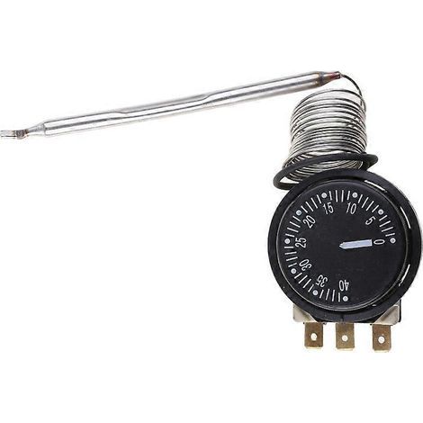 Interrupteur de contrôle de température 0-40, thermostat capillaire, interrupteur à capteur automatique (1/5)