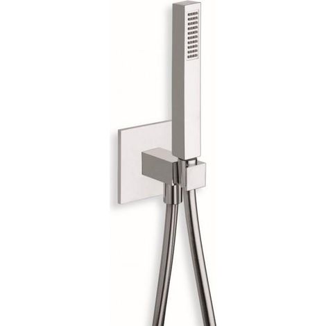 Ensemble douchette avec prise d'eau KING XL Chromé - Cristina Ondyna PD66551 (1/2)