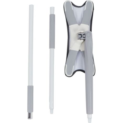 Serpillère Type X Lavage à Main Libre Usage Humide et Sec Outils de Nettoyage Ménager avec Pads Microfibre Réutilisables (1/5)