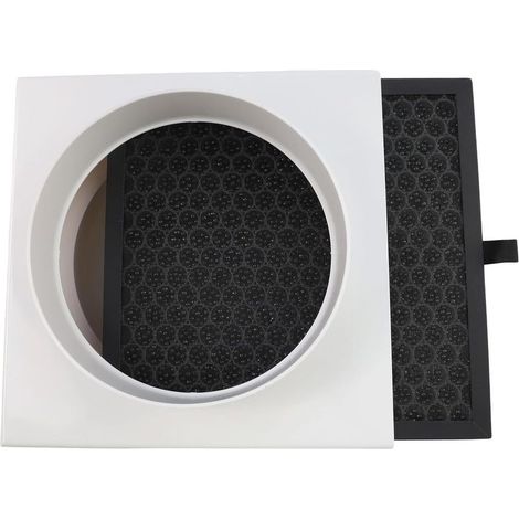 Filtre à air rétractable HEPA pour conduit de ventilation, compatible avec les tuyaux en PVC, PE et aluminium (160 mm)-AquaForge (1/5)