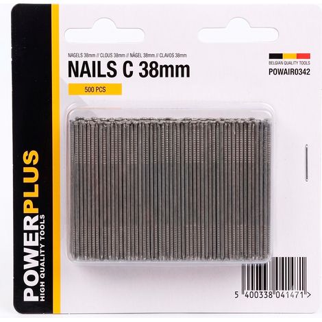 Nägel für Nagler Varo powair0342 38 mm 500 Stk
