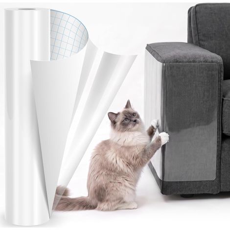 Protection Canapé Chat Anti Griffe 8M x 43CM, Anti Griffe Chat Canapé (1/5)