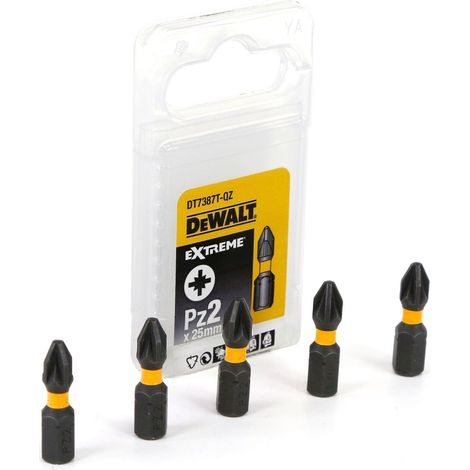 Puntas de impacto FLEXTORQ Dewalt DT7387T-QZ Pz2 x 25mm