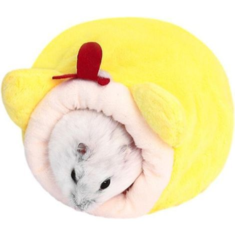 Hamsternest – Baumwollschlafsack – 12 x 10 x 9 cm – Für Winterschlaf und Ruhezeit – 1 Stück (1/5)