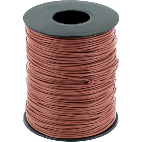 econ connect KL014BR100 Litze 1 x 0.14 mm² Braun 100 m